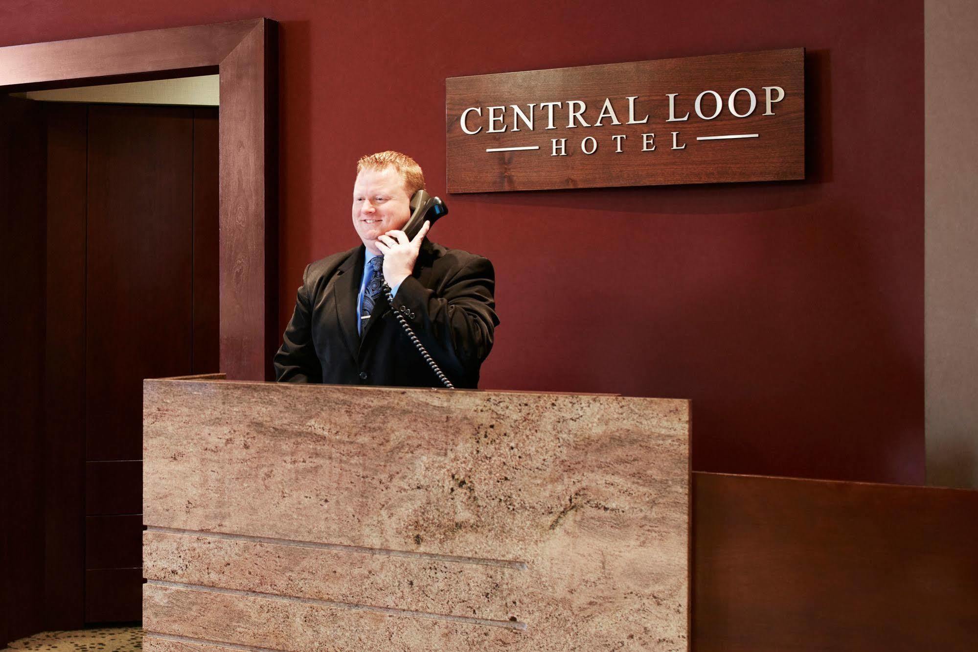 Central Loop Hotel Chicago Exteriör bild